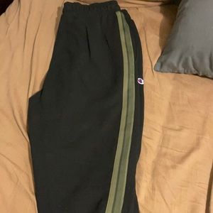 Champion camo stripped sweatpants